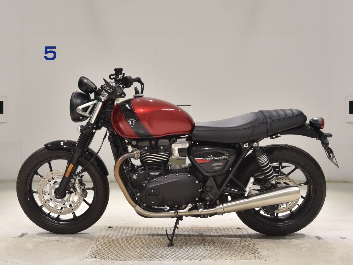 Triumph SPEED TWIN 900 2024, рама SMTDAD74GDRBT8700 – мотоцикл из Японии с аукциона BDS, фото 2