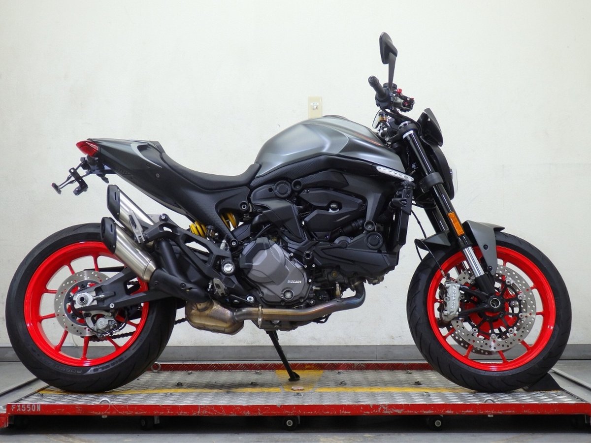 Ducati MONSTER 937+ 2021, рама ZDM1M00AAMB000550 – мотоцикл из Японии с аукциона IAUC, фото 1