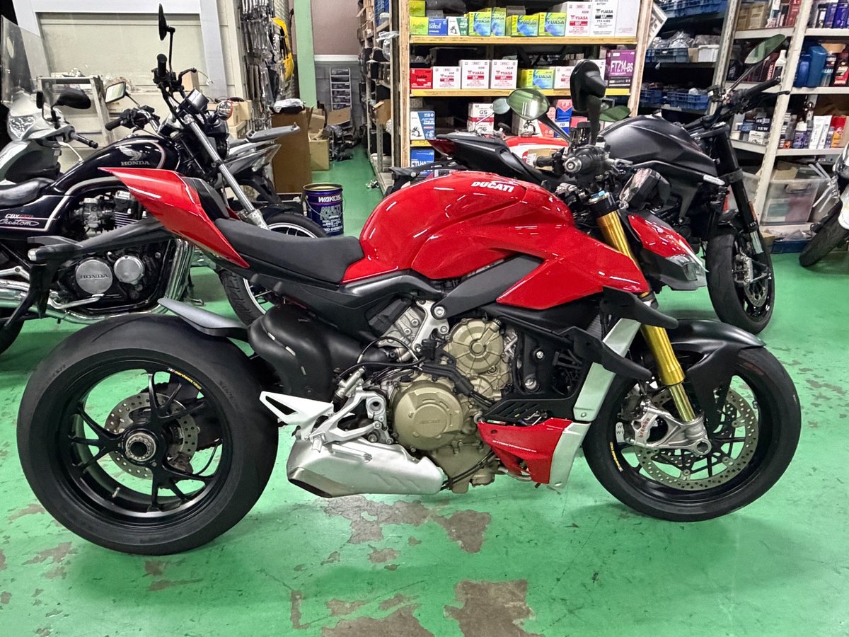 Ducati STREET FIGHTER V4S 2020, рама ZDMFA00AALB002612 – мотоцикл из Японии с аукциона IAUC, фото 1