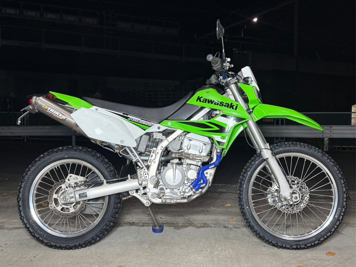 Kawasaki KLX250, рама LX250S-A00365 – мотоцикл из Японии с аукциона IAUC, фото 1