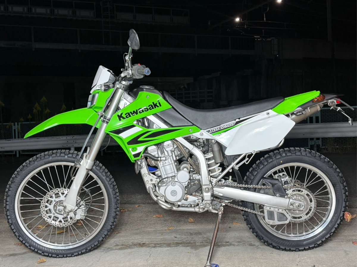 Kawasaki KLX250, рама LX250S-A00365 – мотоцикл из Японии с аукциона IAUC, фото 2
