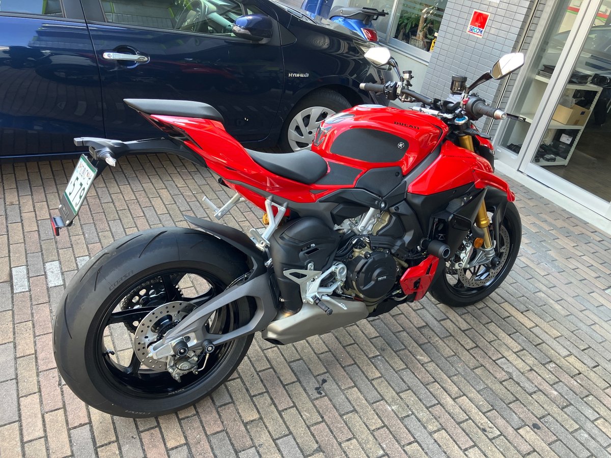 Ducati STREET FIGHTER V4S 2025, рама ZDM7F00AASB001*** – мотоцикл из Японии с аукциона IAUC, фото 4