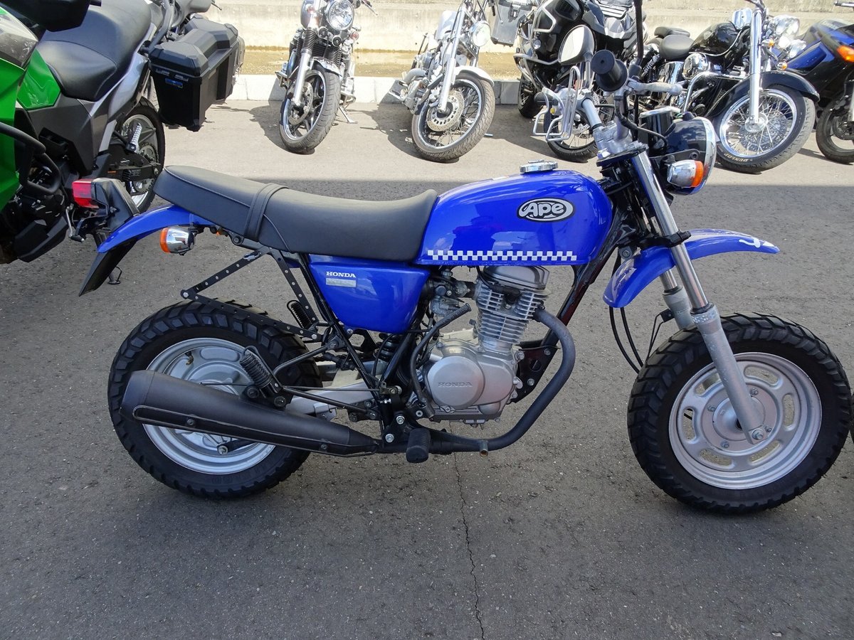 Honda APE100 2004, рама HC07-1203939 – мотоцикл из Японии с аукциона IAUC, фото 1