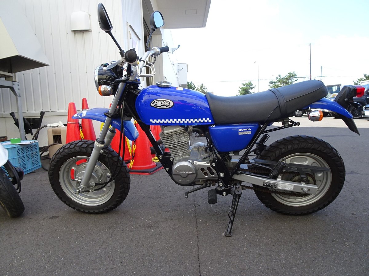 Honda APE100 2004, рама HC07-1203939 – мотоцикл из Японии с аукциона IAUC, фото 2