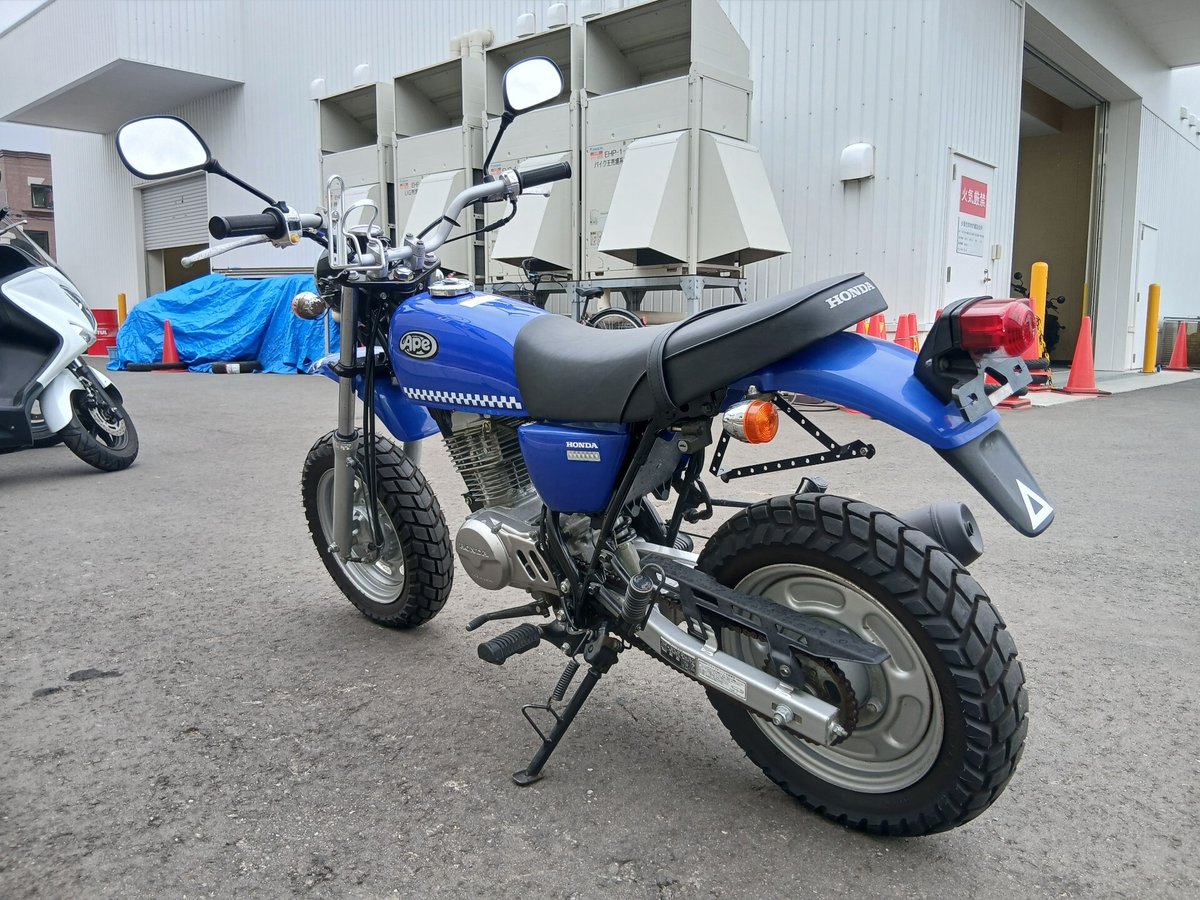 Honda APE100 2004, рама HC07-1203939 – мотоцикл из Японии с аукциона IAUC, фото 5