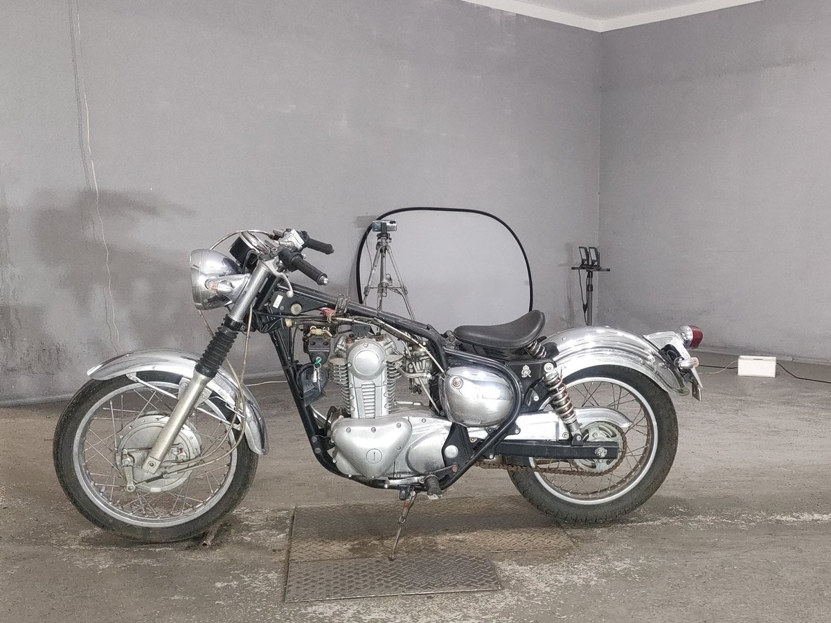Kawasaki ESTRELLA, рама BJ250A-025467 – мотоцикл из Японии с аукциона JBA, фото 2
