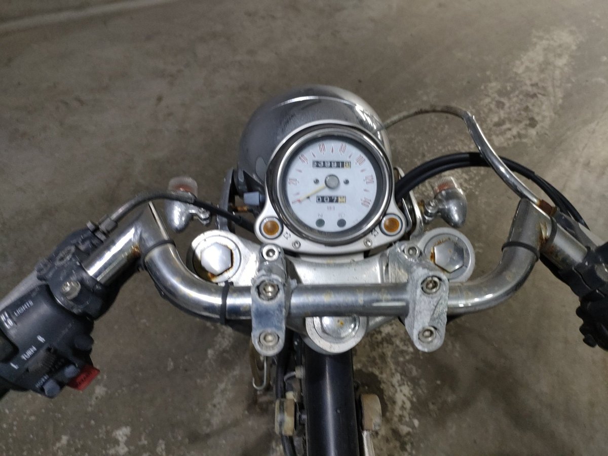 Kawasaki ESTRELLA, рама BJ250A-025467 – мотоцикл из Японии с аукциона JBA, фото 5