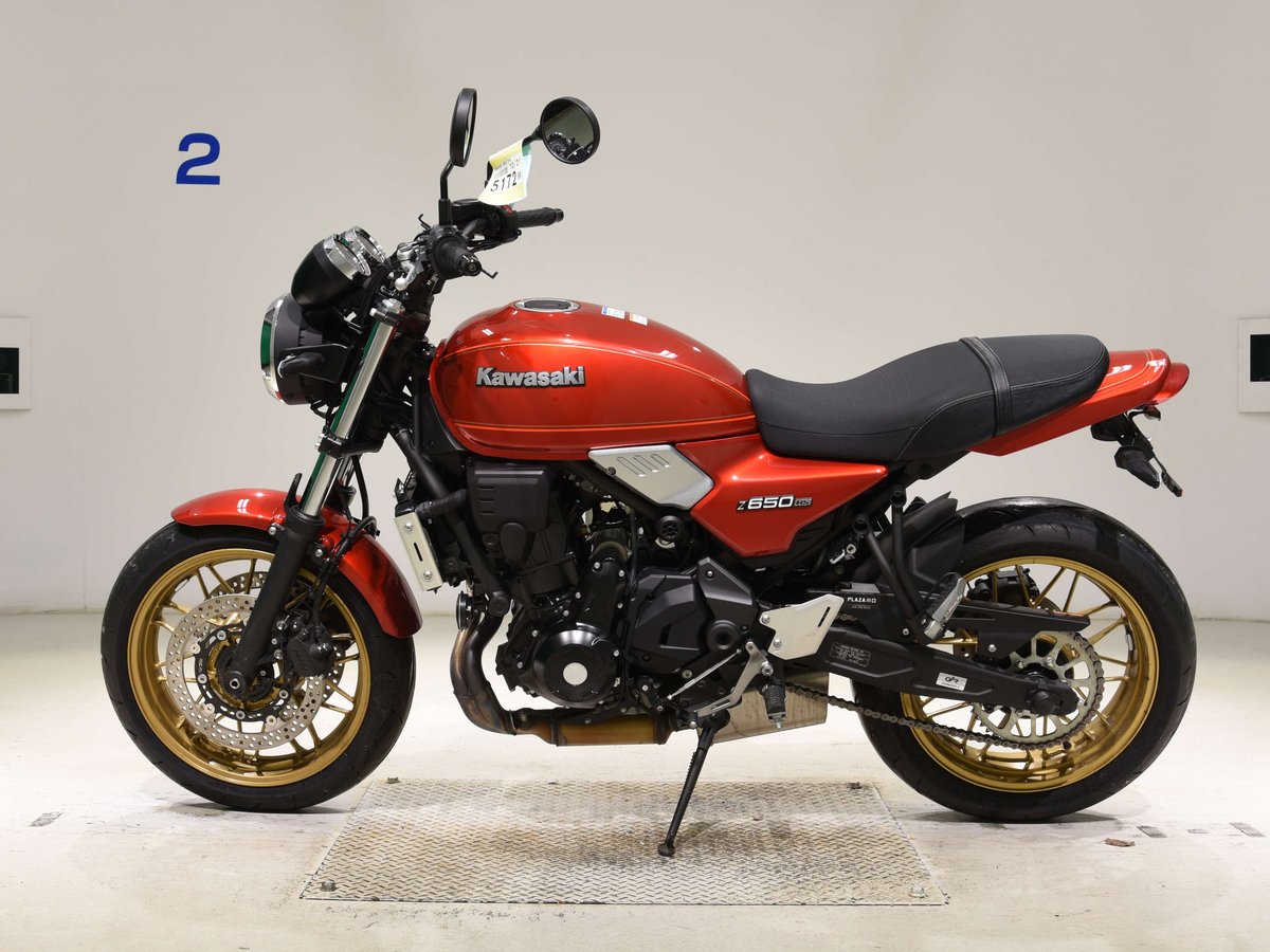 Kawasaki Z650RS 2024, рама ER650R-AB3724 – мотоцикл из Японии с аукциона BDS, фото 2