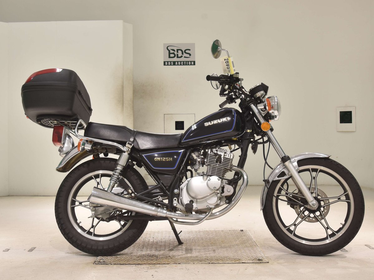 Suzuki GN125H 2019, рама LC6PCJG94K0008293 – мотоцикл из Японии с аукциона BDS, фото 1