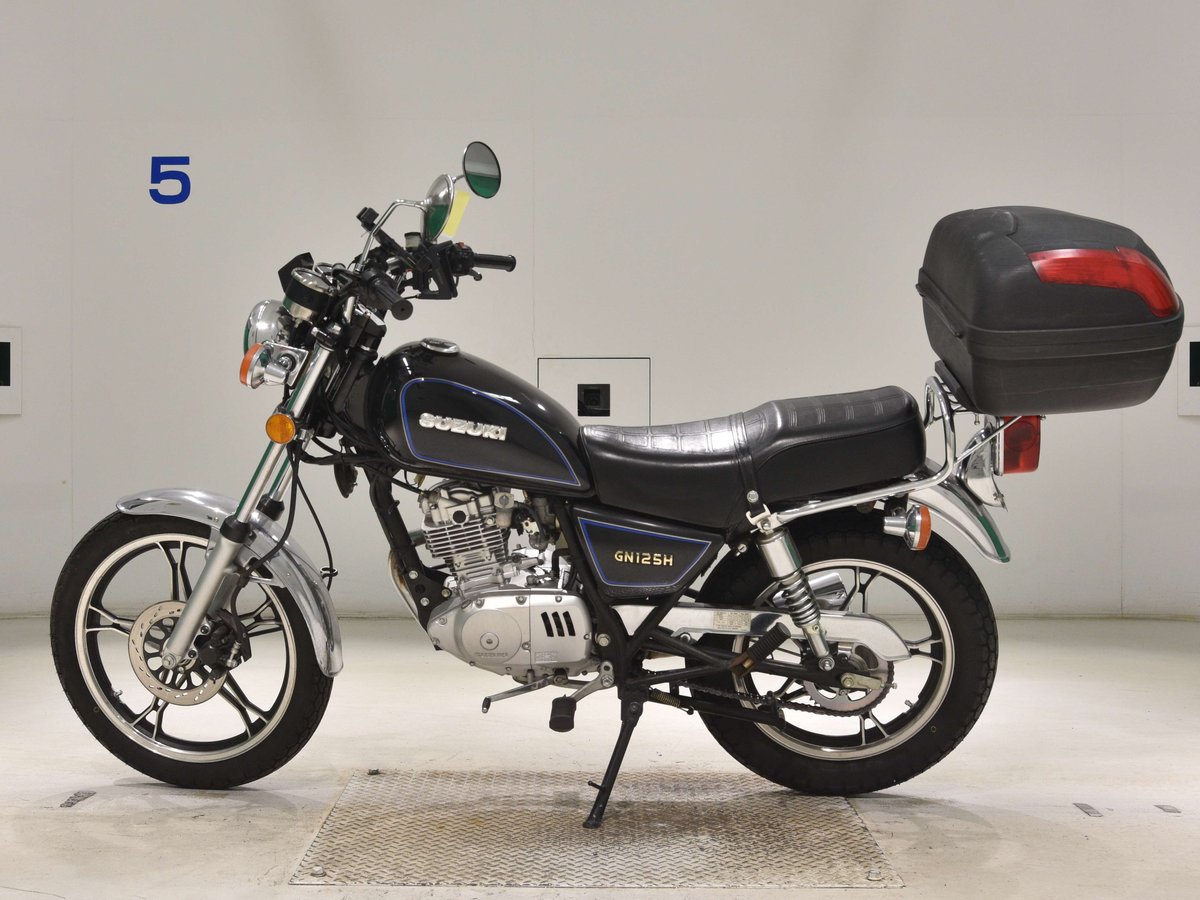 Suzuki GN125H 2019, рама LC6PCJG94K0008293 – мотоцикл из Японии с аукциона BDS, фото 2