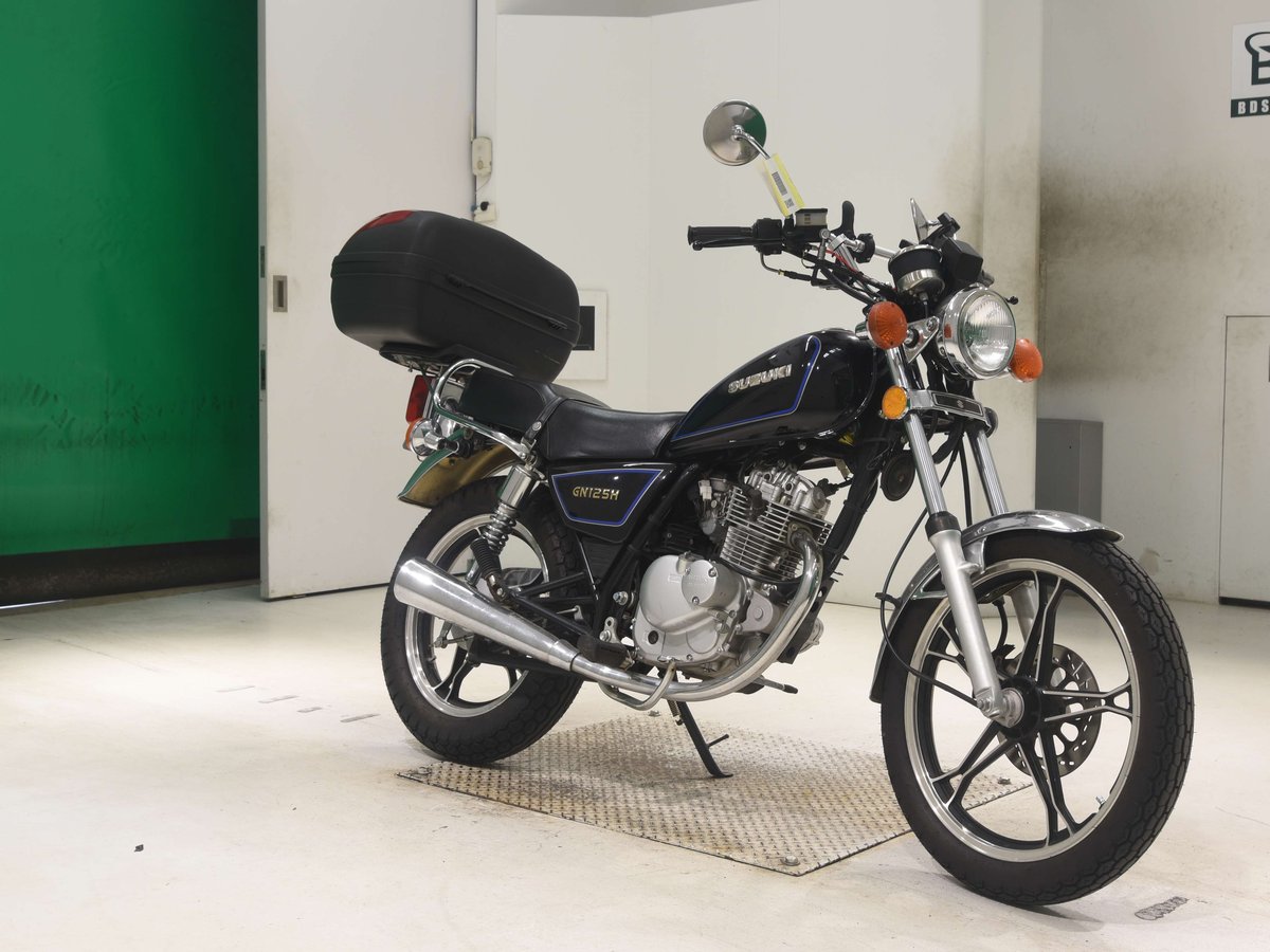Suzuki GN125H 2019, рама LC6PCJG94K0008293 – мотоцикл из Японии с аукциона BDS, фото 3