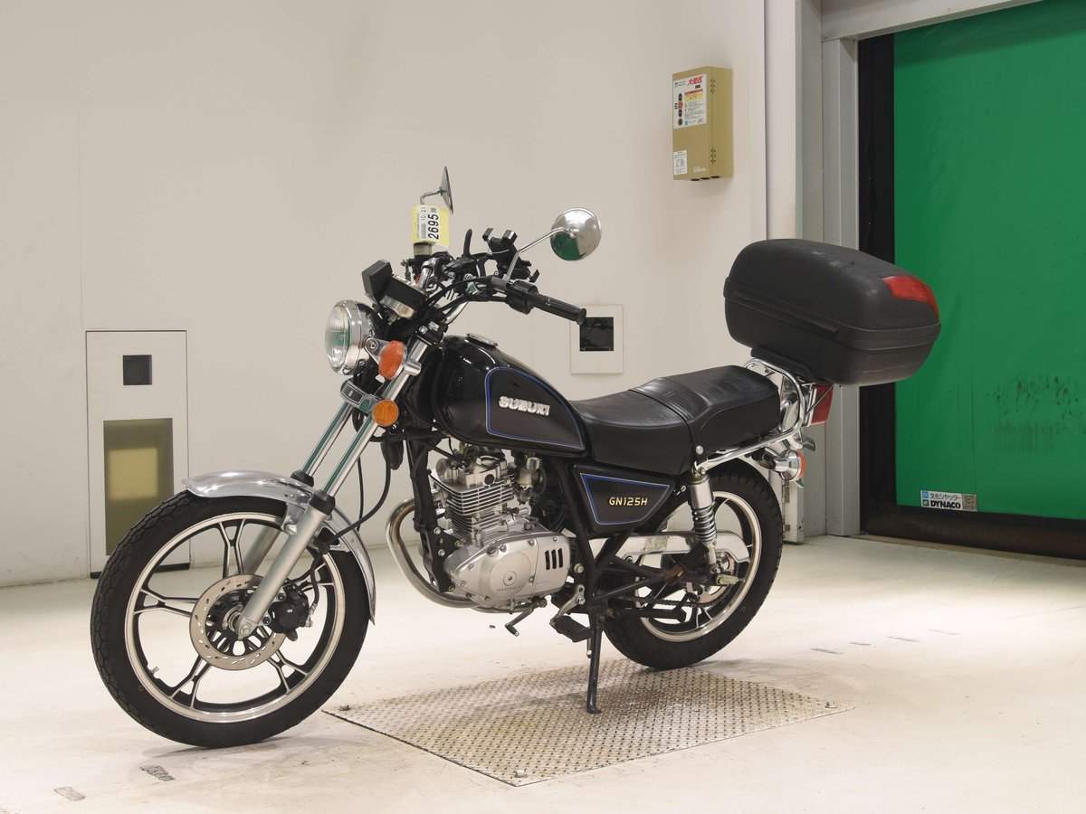 Suzuki GN125H 2019, рама LC6PCJG94K0008293 – мотоцикл из Японии с аукциона BDS, фото 4