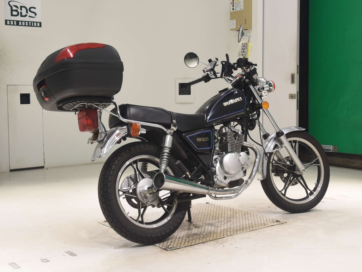 Suzuki GN125H 2019, рама LC6PCJG94K0008293 – мотоцикл из Японии с аукциона BDS, фото 5