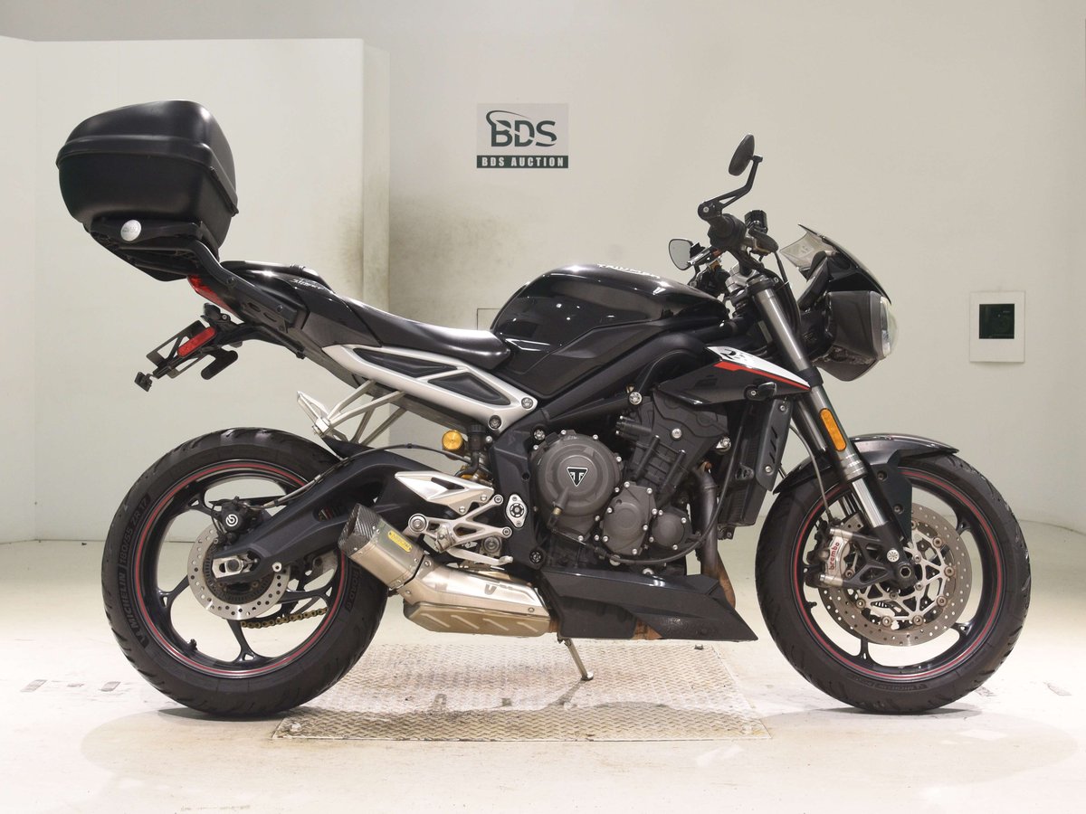 Triumph STREET TRIPLE RS 2019, рама SMTHDA464ZJ857718 – мотоцикл из Японии с аукциона BDS, фото 1