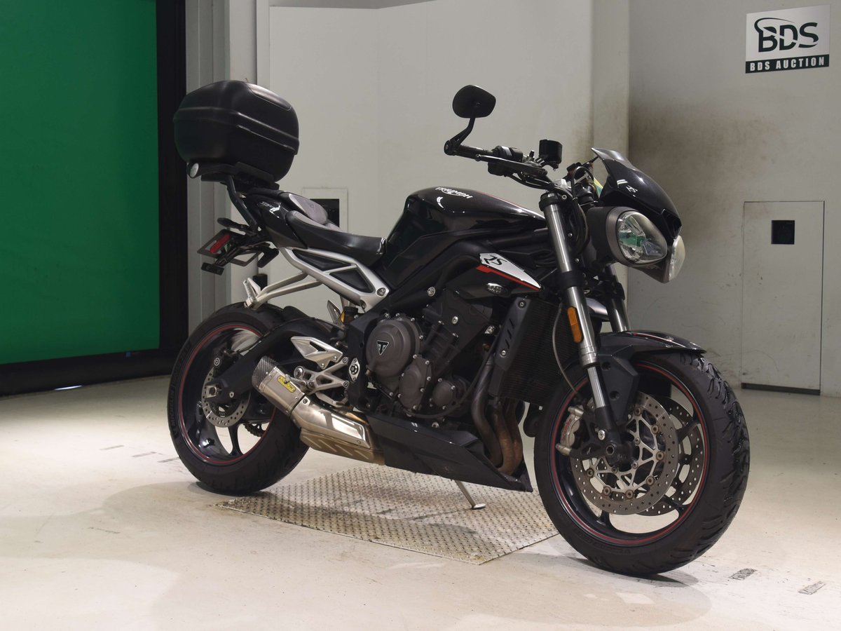 Triumph STREET TRIPLE RS 2019, рама SMTHDA464ZJ857718 – мотоцикл из Японии с аукциона BDS, фото 3