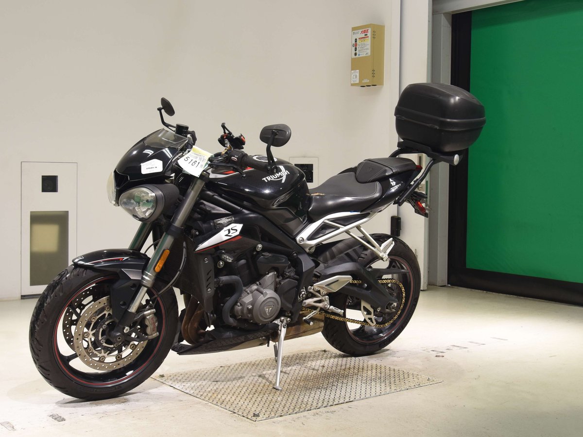 Triumph STREET TRIPLE RS 2019, рама SMTHDA464ZJ857718 – мотоцикл из Японии с аукциона BDS, фото 4