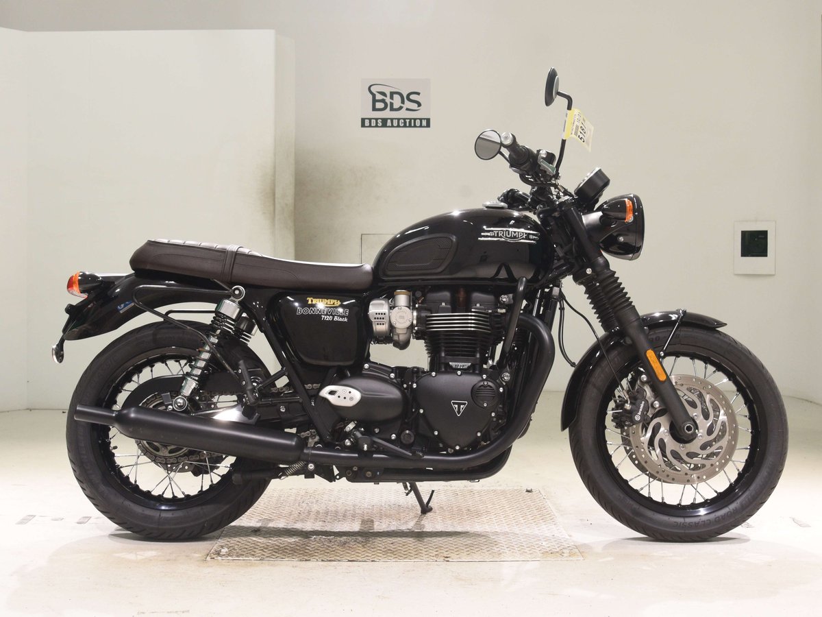 Triumph BONNEVILLE T120 2021, рама SMTDAD75HWNAG7376 – мотоцикл из Японии с аукциона BDS, фото 1