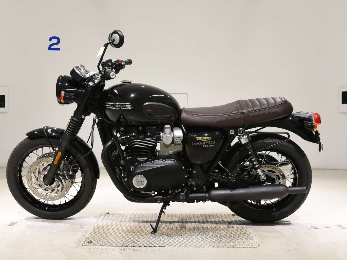 Triumph BONNEVILLE T120 2021, рама SMTDAD75HWNAG7376 – мотоцикл из Японии с аукциона BDS, фото 2