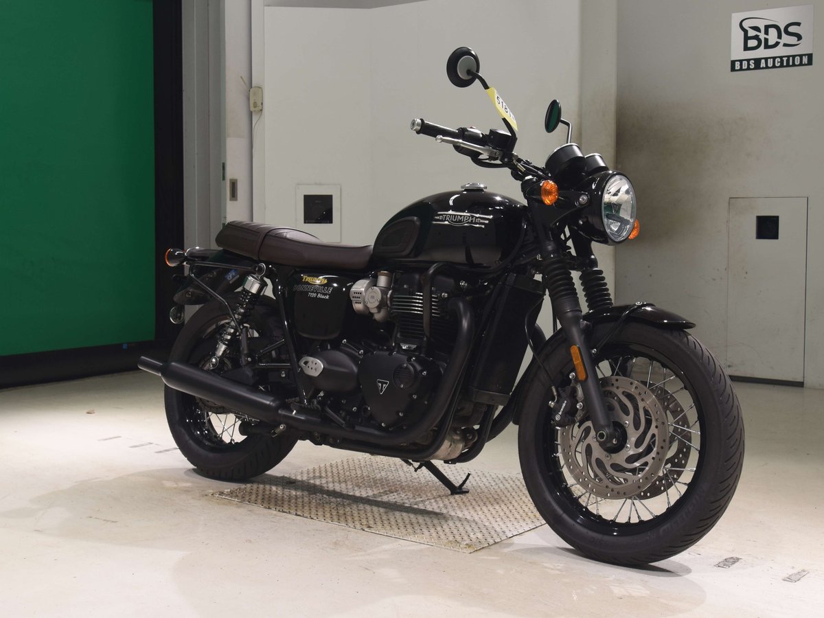 Triumph BONNEVILLE T120 2021, рама SMTDAD75HWNAG7376 – мотоцикл из Японии с аукциона BDS, фото 3