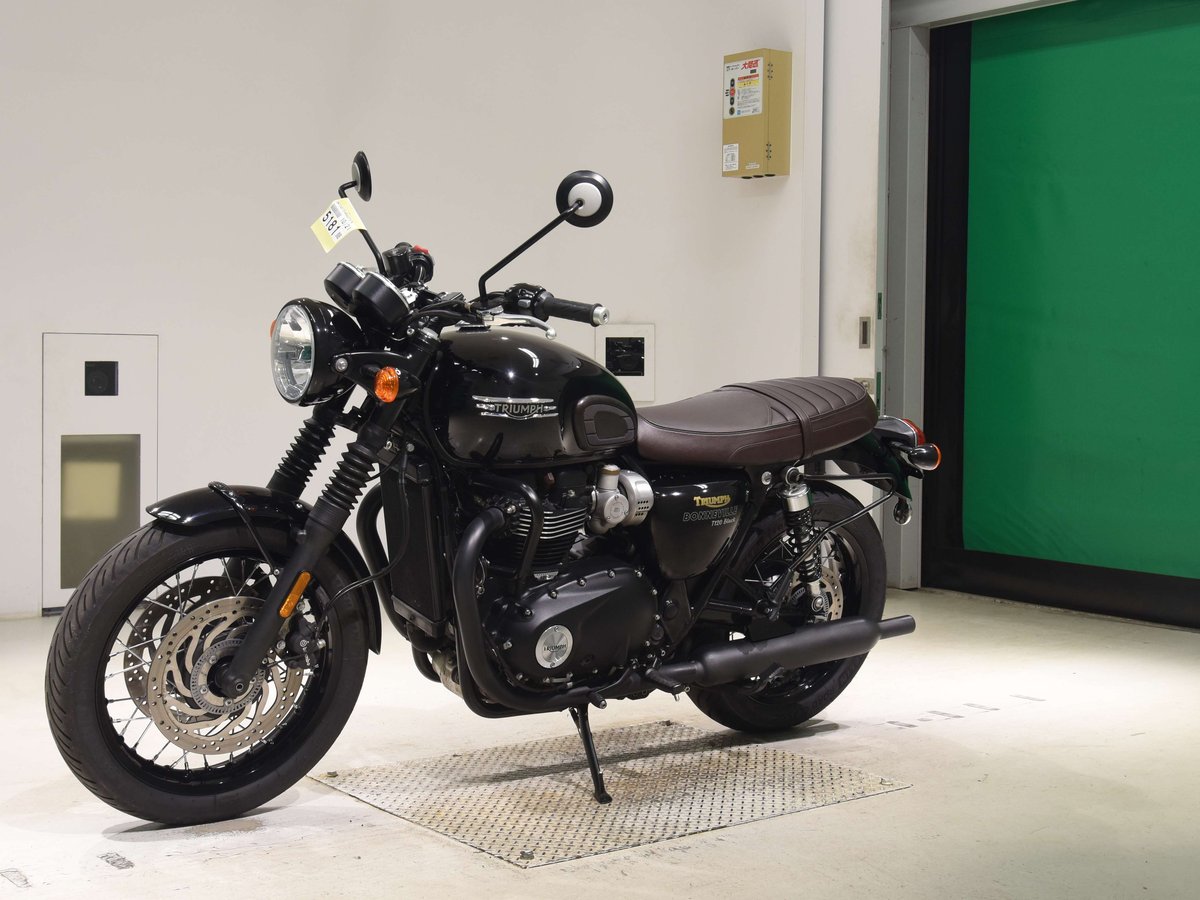 Triumph BONNEVILLE T120 2021, рама SMTDAD75HWNAG7376 – мотоцикл из Японии с аукциона BDS, фото 4