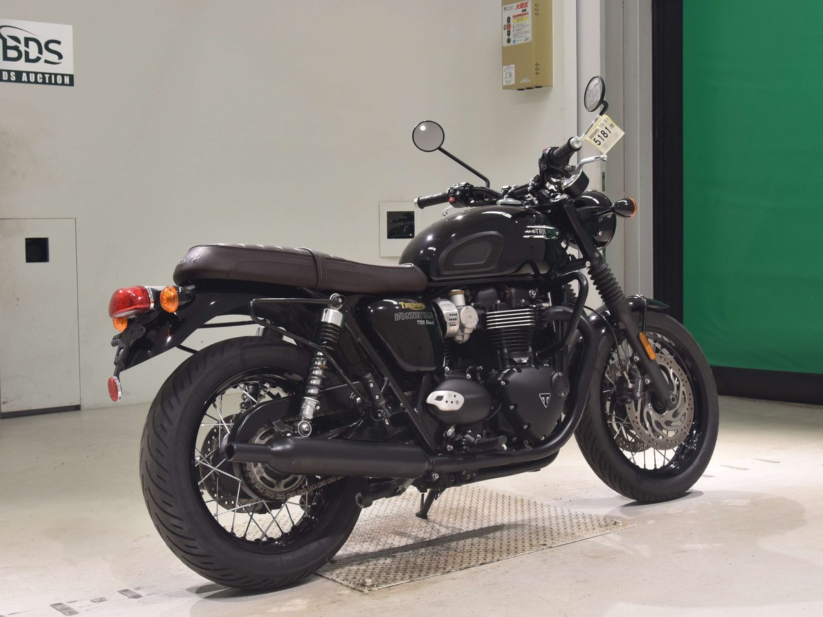 Triumph BONNEVILLE T120 2021, рама SMTDAD75HWNAG7376 – мотоцикл из Японии с аукциона BDS, фото 5