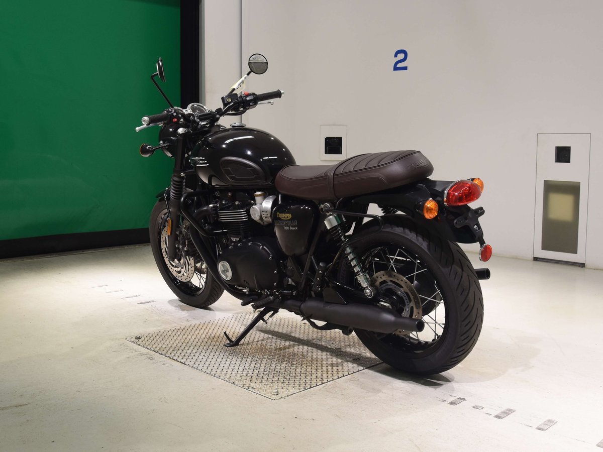 Triumph BONNEVILLE T120 2021, рама SMTDAD75HWNAG7376 – мотоцикл из Японии с аукциона BDS, фото 6