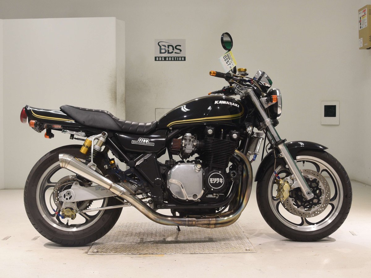 Kawasaki ZEPHYR1100 1994, рама ZRT10A-042263 – мотоцикл из Японии с аукциона BDS, фото 1