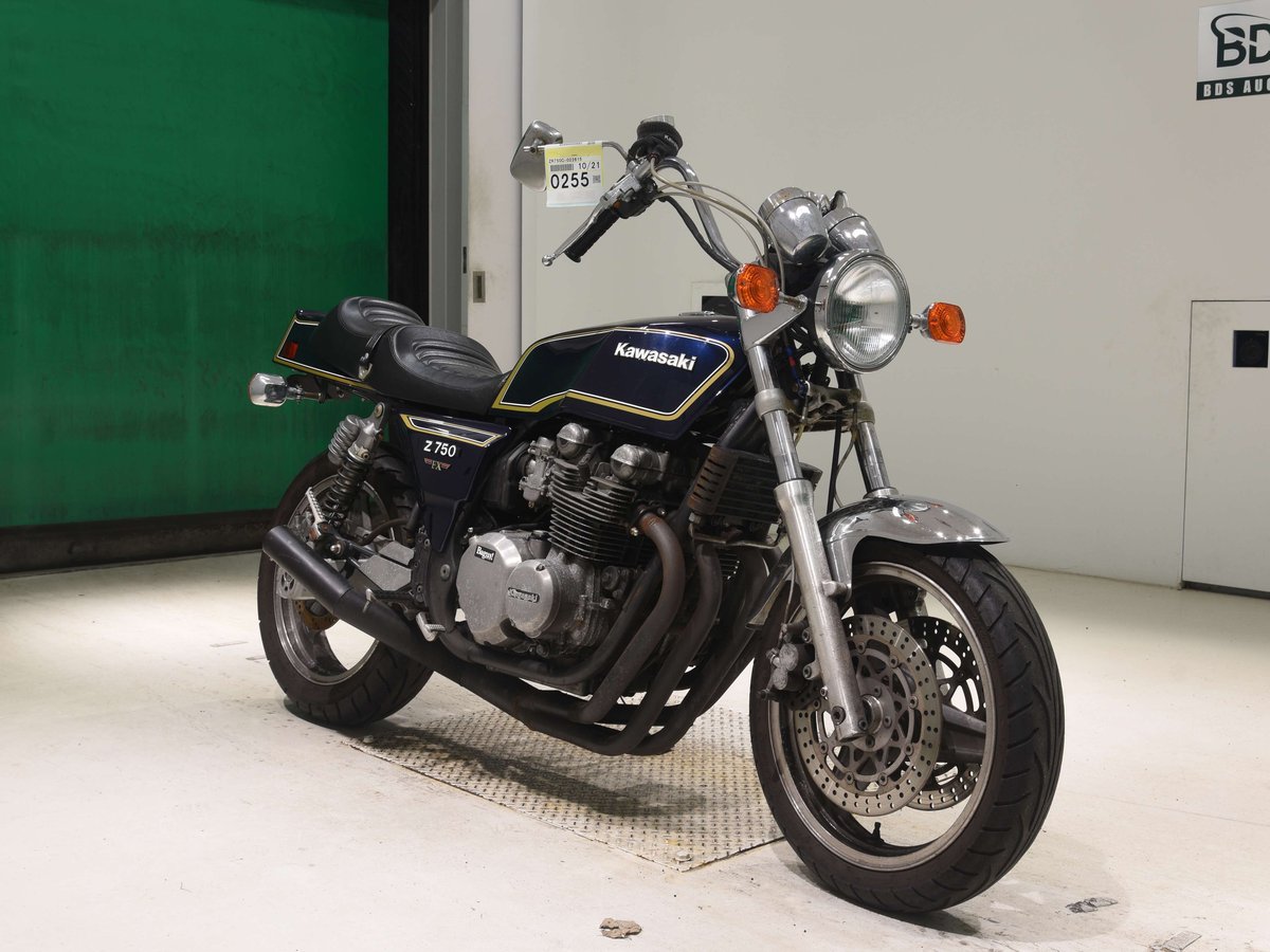 Kawasaki ZEPHYR750 2021, рама ZR750C-022615 – мотоцикл из Японии с аукциона BDS, фото 3