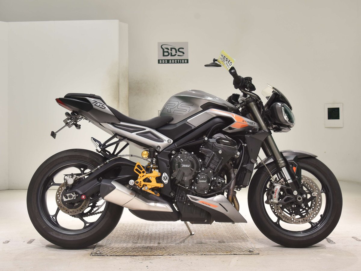 Triumph STREET TRIPLE RS 2023, рама SMTHDA614APBH3991 – мотоцикл из Японии с аукциона BDS, фото 1