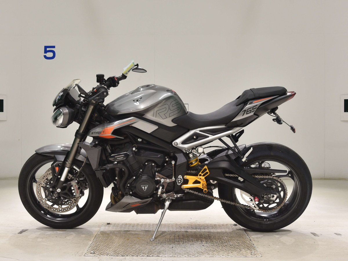 Triumph STREET TRIPLE RS 2023, рама SMTHDA614APBH3991 – мотоцикл из Японии с аукциона BDS, фото 2