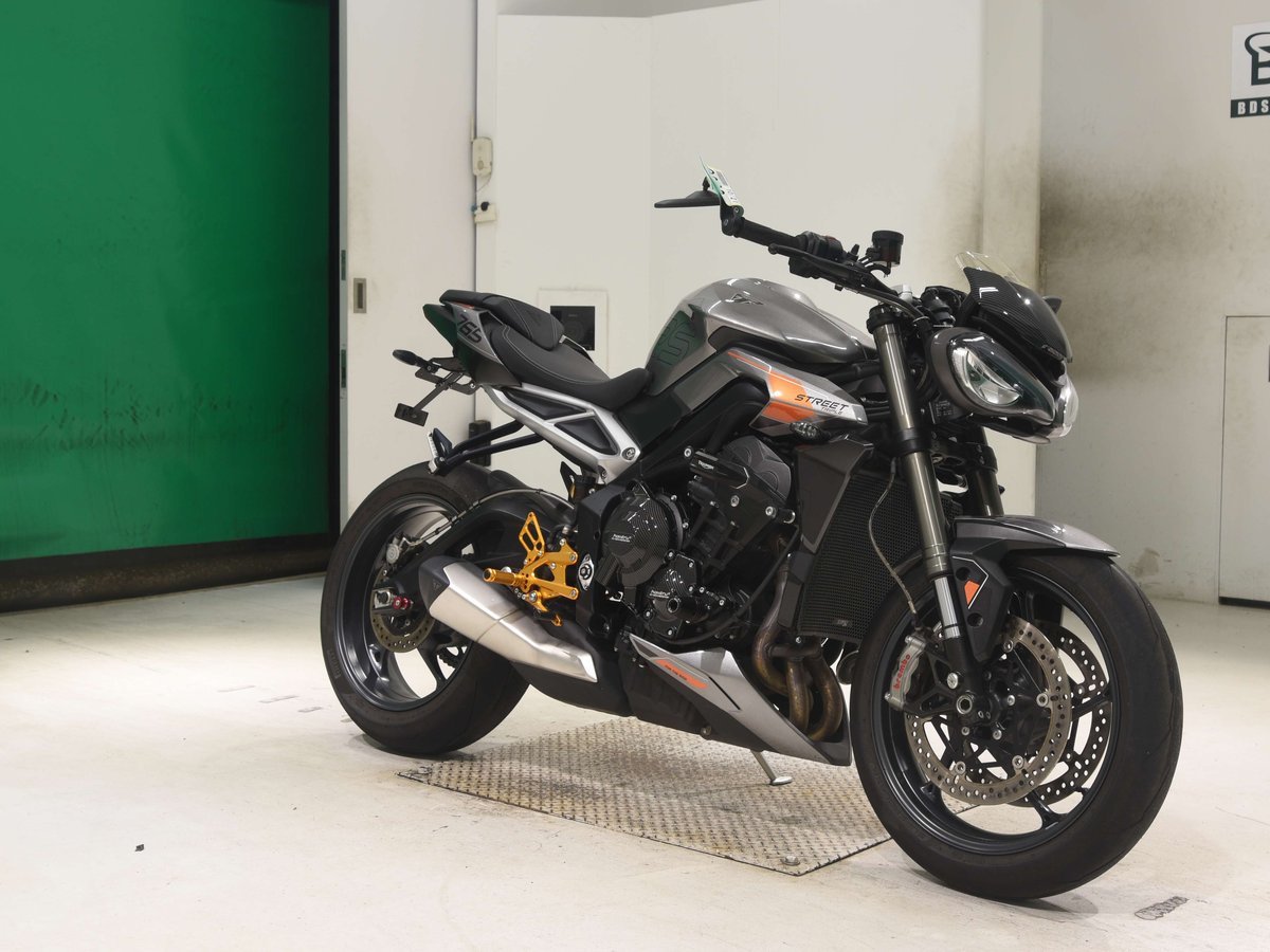 Triumph STREET TRIPLE RS 2023, рама SMTHDA614APBH3991 – мотоцикл из Японии с аукциона BDS, фото 3
