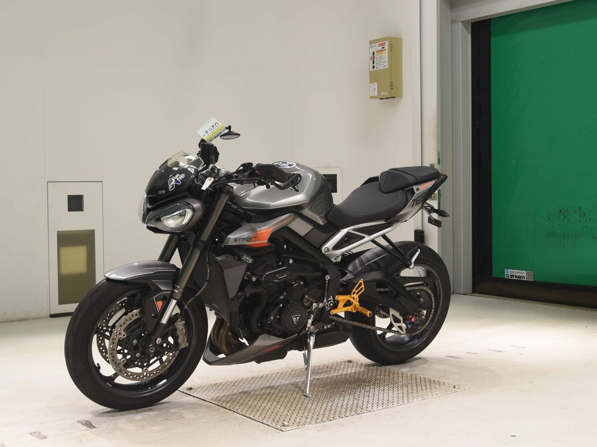Triumph STREET TRIPLE RS 2023, рама SMTHDA614APBH3991 – мотоцикл из Японии с аукциона BDS, фото 4