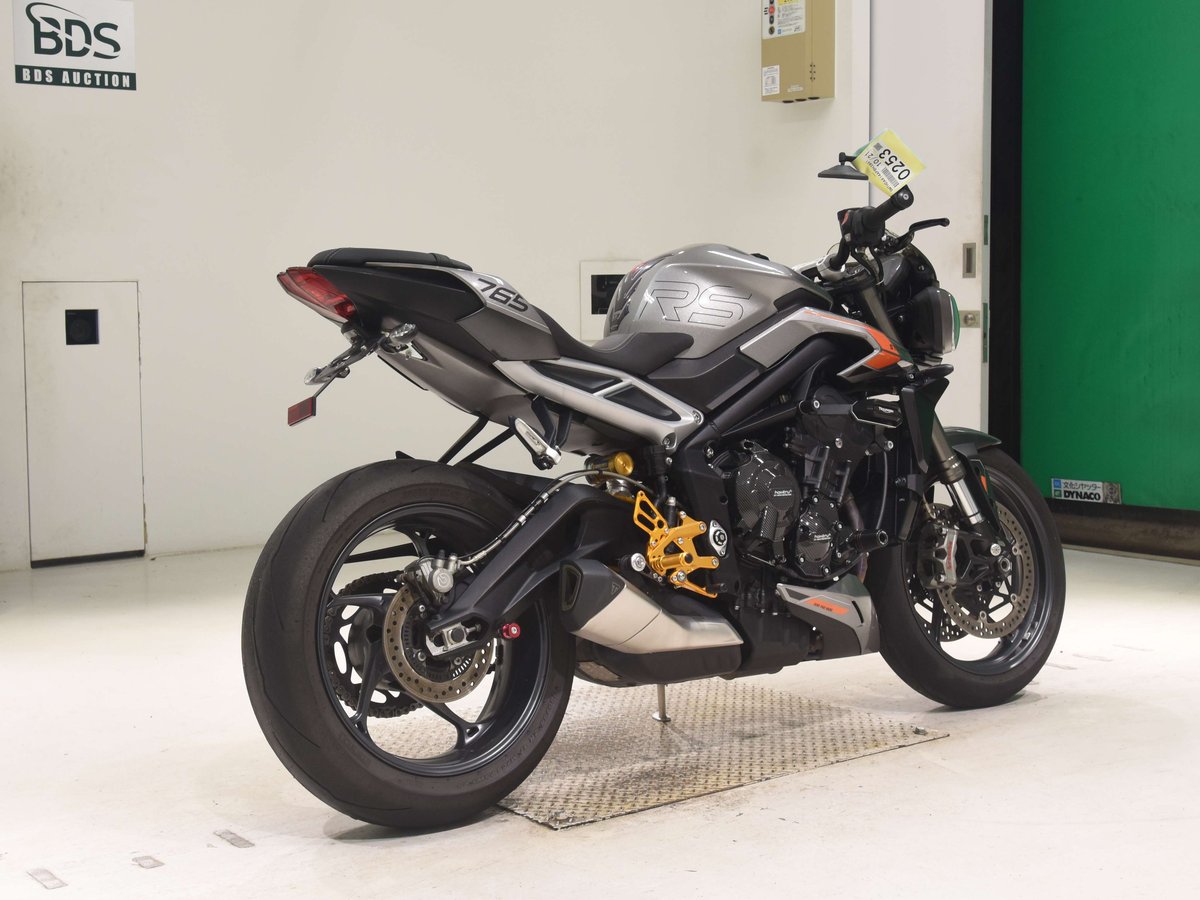 Triumph STREET TRIPLE RS 2023, рама SMTHDA614APBH3991 – мотоцикл из Японии с аукциона BDS, фото 5