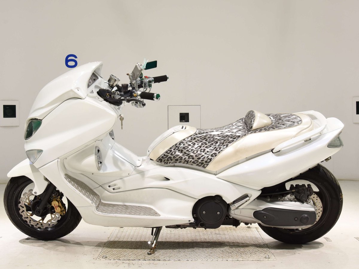 Yamaha T-MAX500 2002, рама SJ02J-001637 – мотоцикл из Японии с аукциона BDS, фото 2