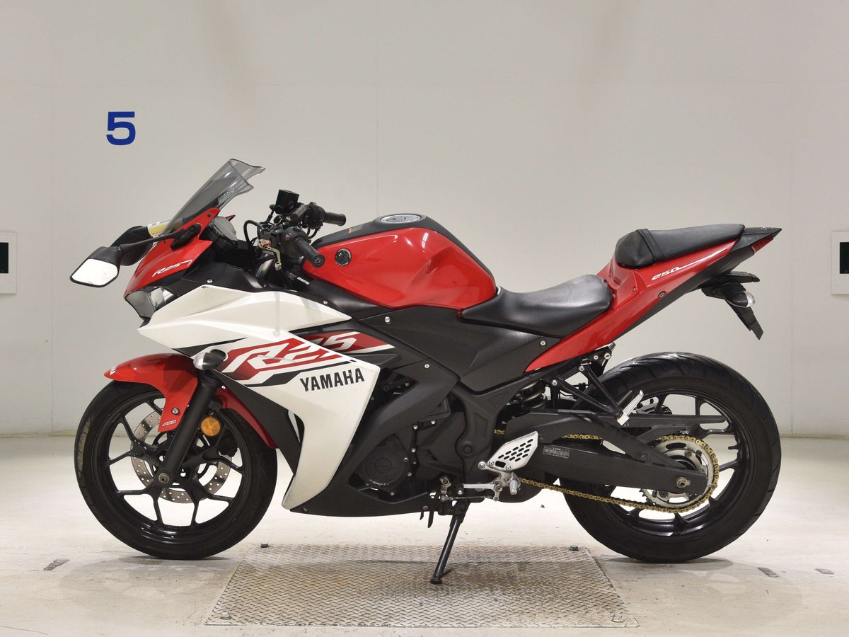 Yamaha YZF-R25 2015, рама RG10J-008380 – мотоцикл из Японии с аукциона BDS, фото 2
