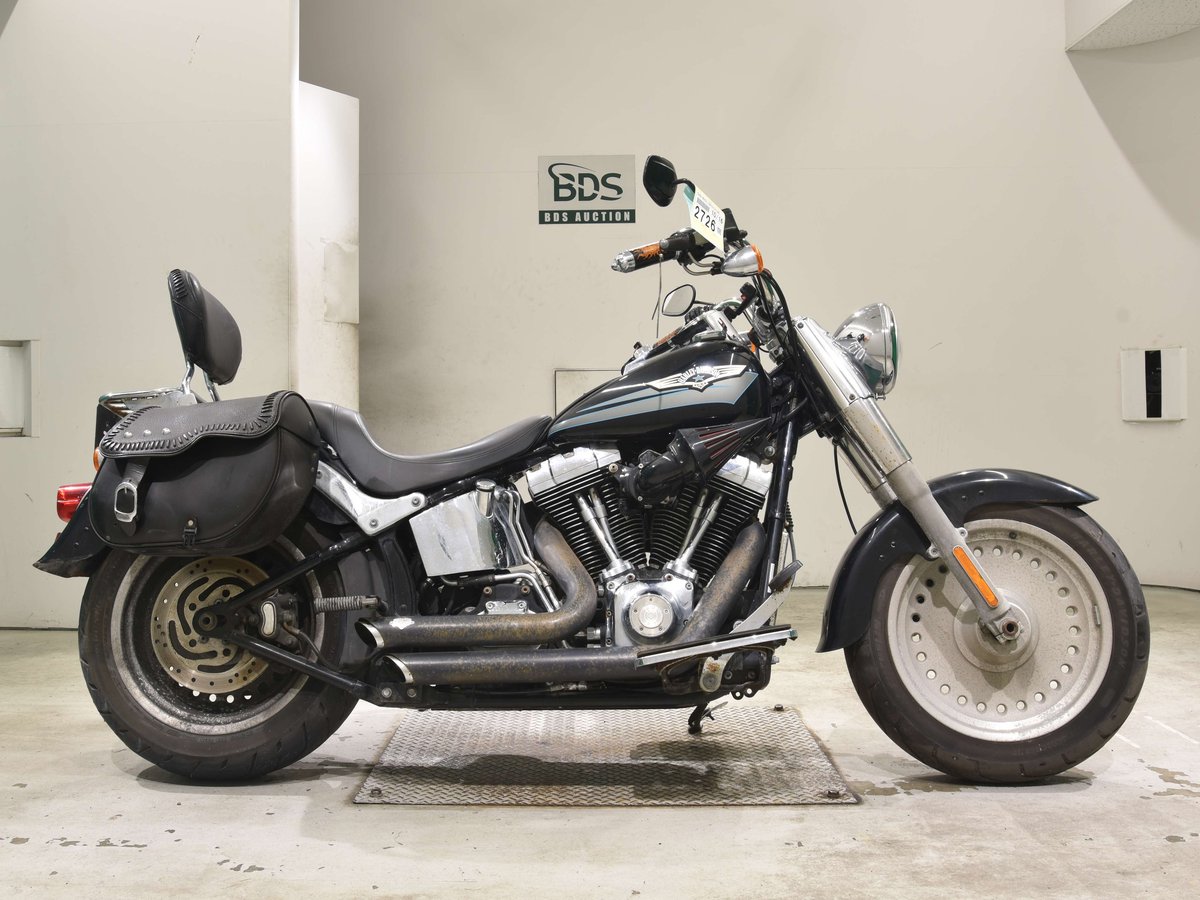 HD FATBOY FLSTF1580 2007, рама 5HD1BX5118Y013126 – мотоцикл из Японии с аукциона BDS, фото 1