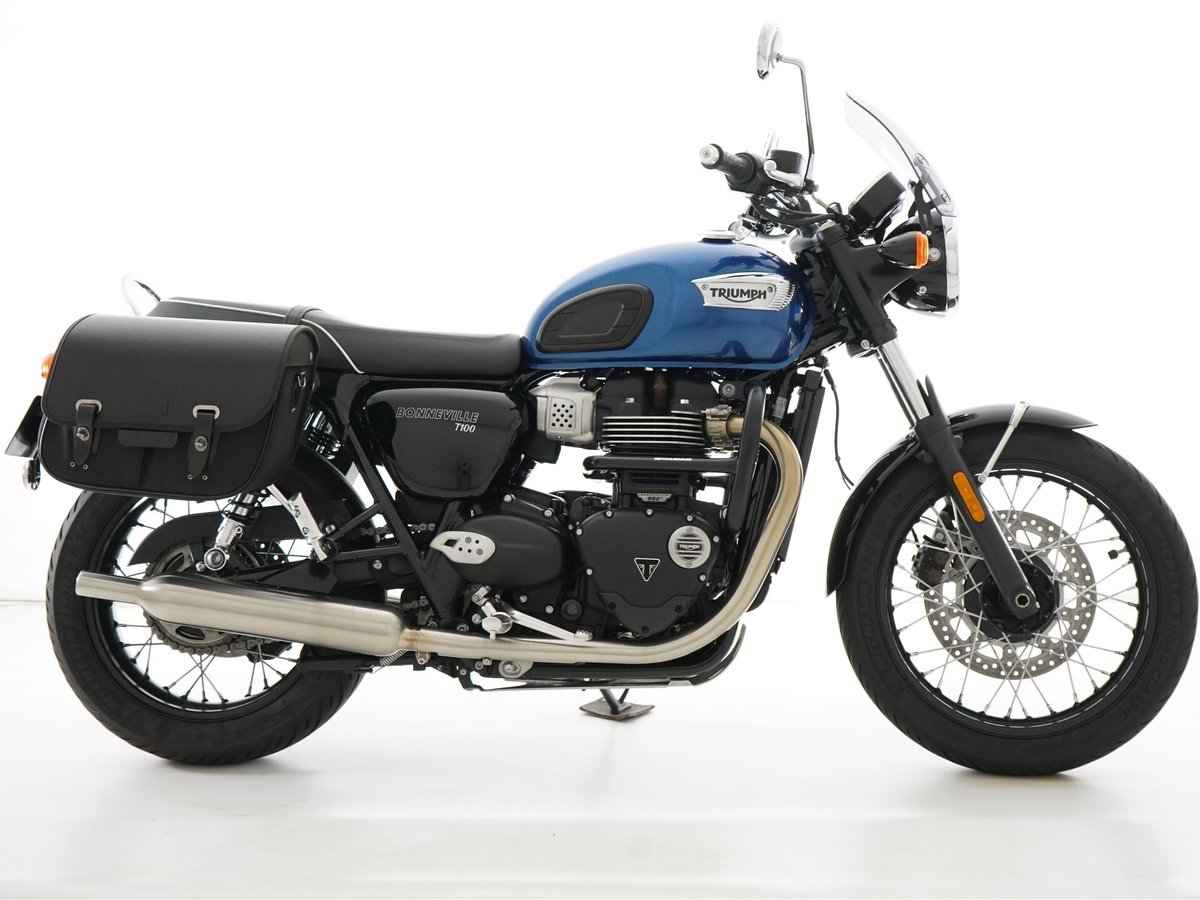 Triumph BONNEVILLE T100 2023, рама SMTDAD70GDPBK8635 – мотоцикл из Японии с аукциона IAUC, фото 1