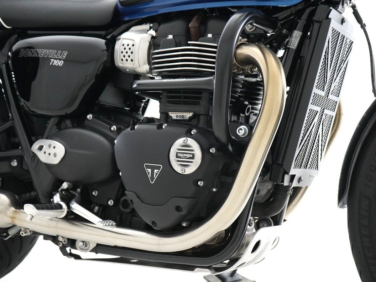 Triumph BONNEVILLE T100 2023, рама SMTDAD70GDPBK8635 – мотоцикл из Японии с аукциона IAUC, фото 6