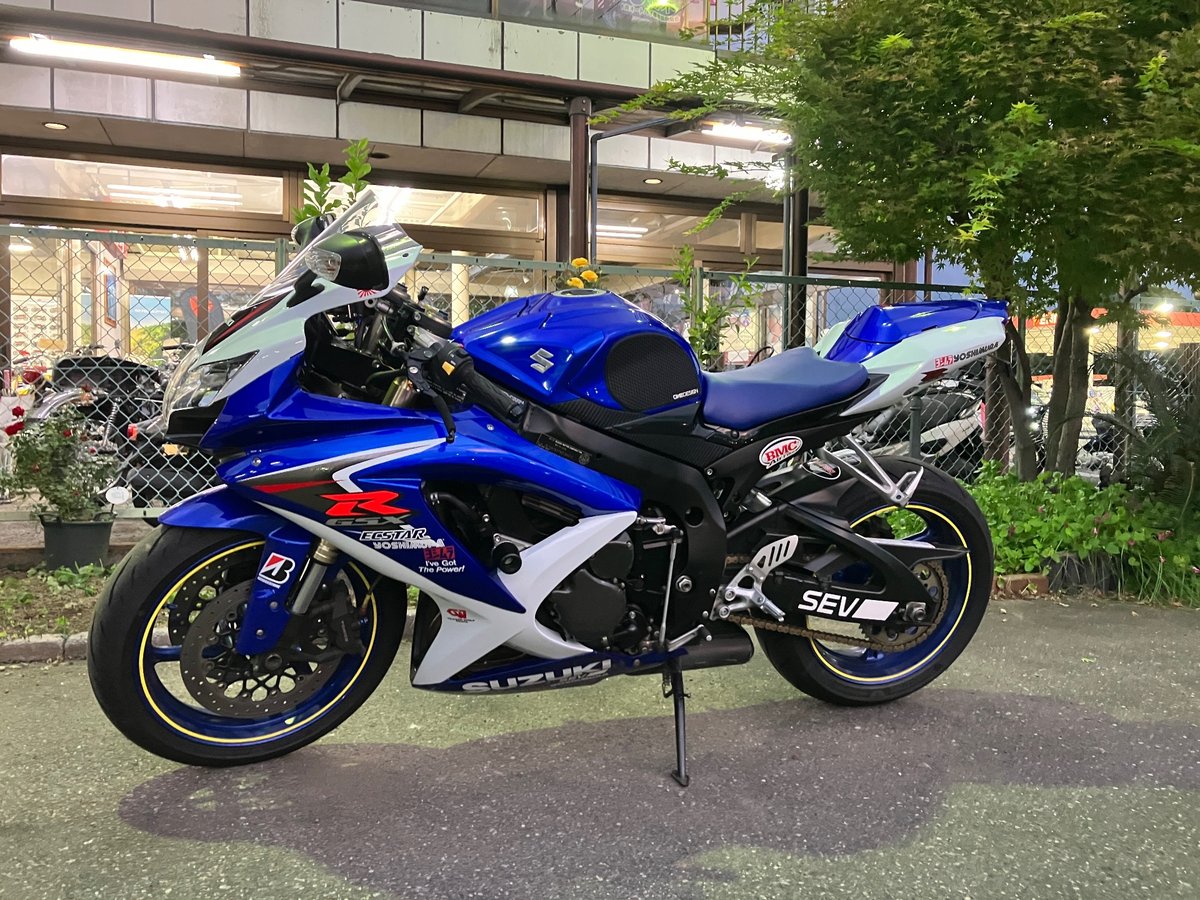 Suzuki GSX-R600 2008, рама JS1GN7EA782103212 – мотоцикл из Японии с аукциона IAUC, фото 3