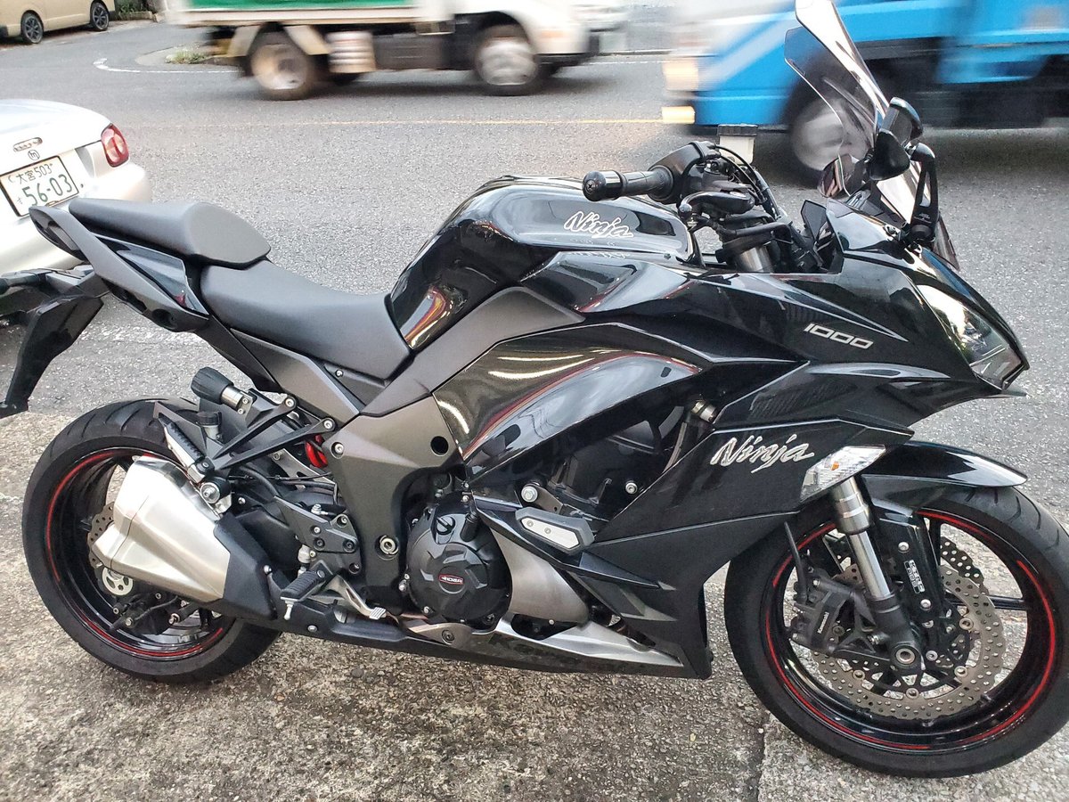 Kawasaki NINJA1000A 2017, рама ZXT00W-007452 – мотоцикл из Японии с аукциона IAUC, фото 3