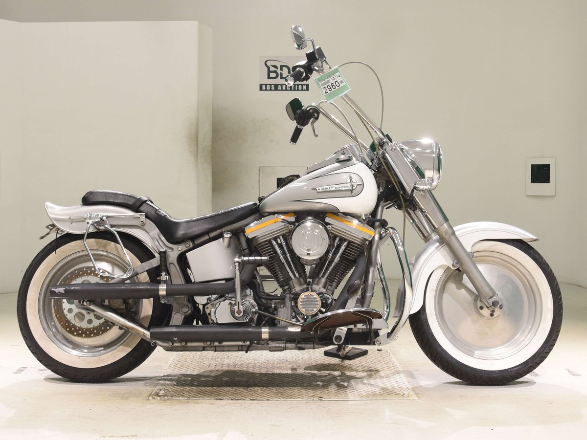 HD FATBOY FLSTF1340 1990, рама 1HD1BML16LY011132 – мотоцикл из Японии с аукциона BDS, фото 1