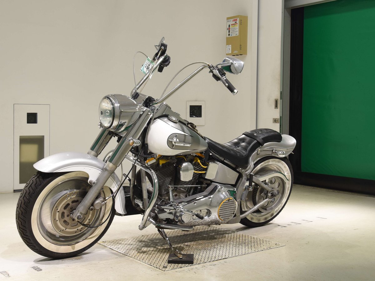HD FATBOY FLSTF1340 1990, рама 1HD1BML16LY011132 – мотоцикл из Японии с аукциона BDS, фото 4