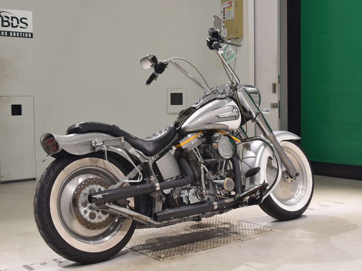 HD FATBOY FLSTF1340 1990, рама 1HD1BML16LY011132 – мотоцикл из Японии с аукциона BDS, фото 5