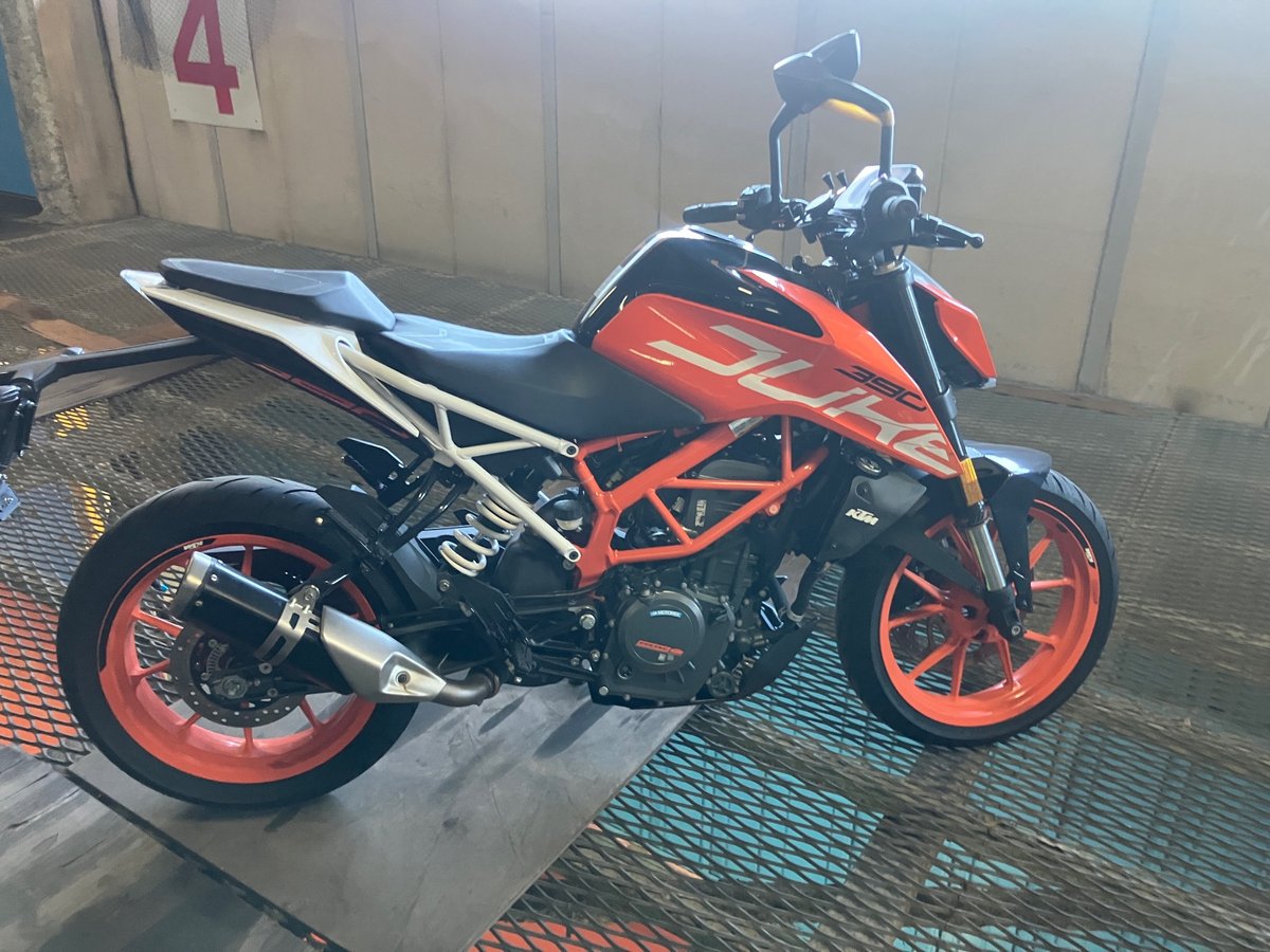 KTM MODEL: KTM 390DUKE 2019, рама VBKJPJ400KC235627 – мотоцикл из Японии с аукциона IAUC, фото 1