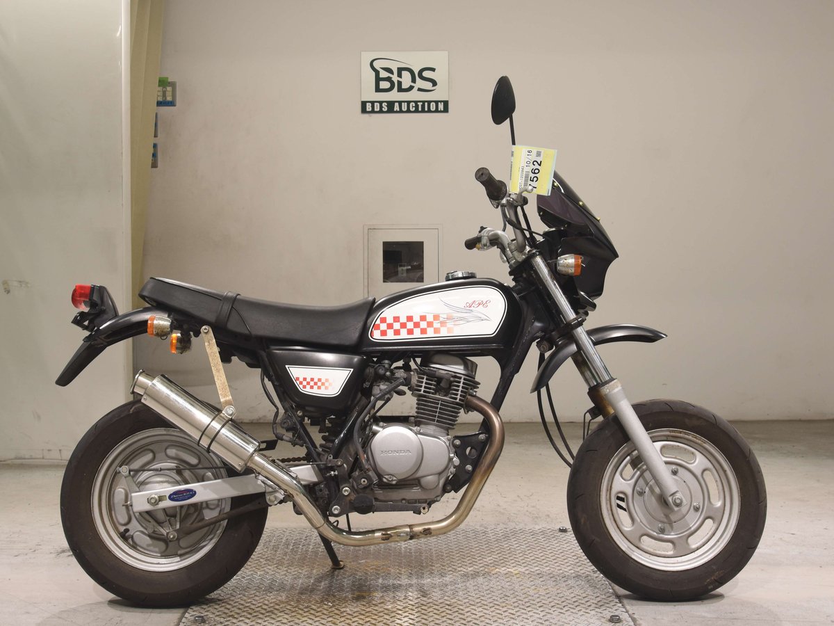 Honda APE100 2004, рама HC07-1203943 – мотоцикл из Японии с аукциона BDS, фото 1