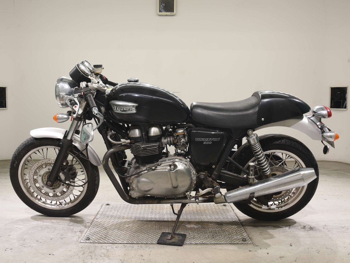 Triumph THRUXTON900 2005, рама SMTTJ9042G5225439 – мотоцикл из Японии с аукциона BDS, фото 2