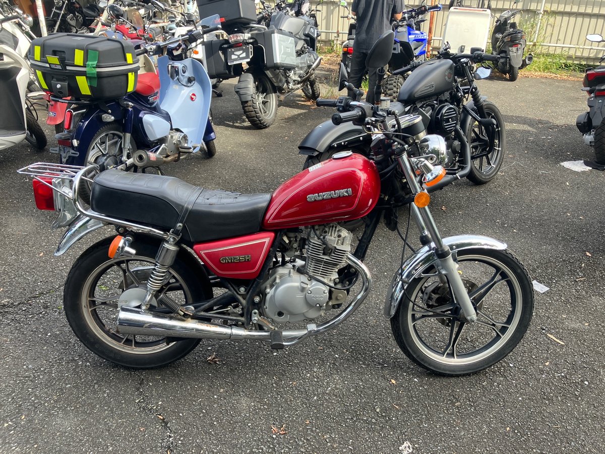 Suzuki GN125H 2016, рама LC6PCJG97G0004729 – мотоцикл из Японии с аукциона IAUC, фото 1