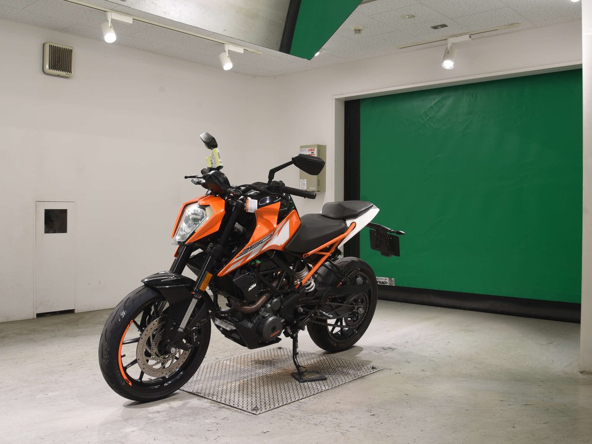 KTM 250 DUKE 2017, рама VBKJPE401HC023318 – мотоцикл из Японии с аукциона BDS, фото 4