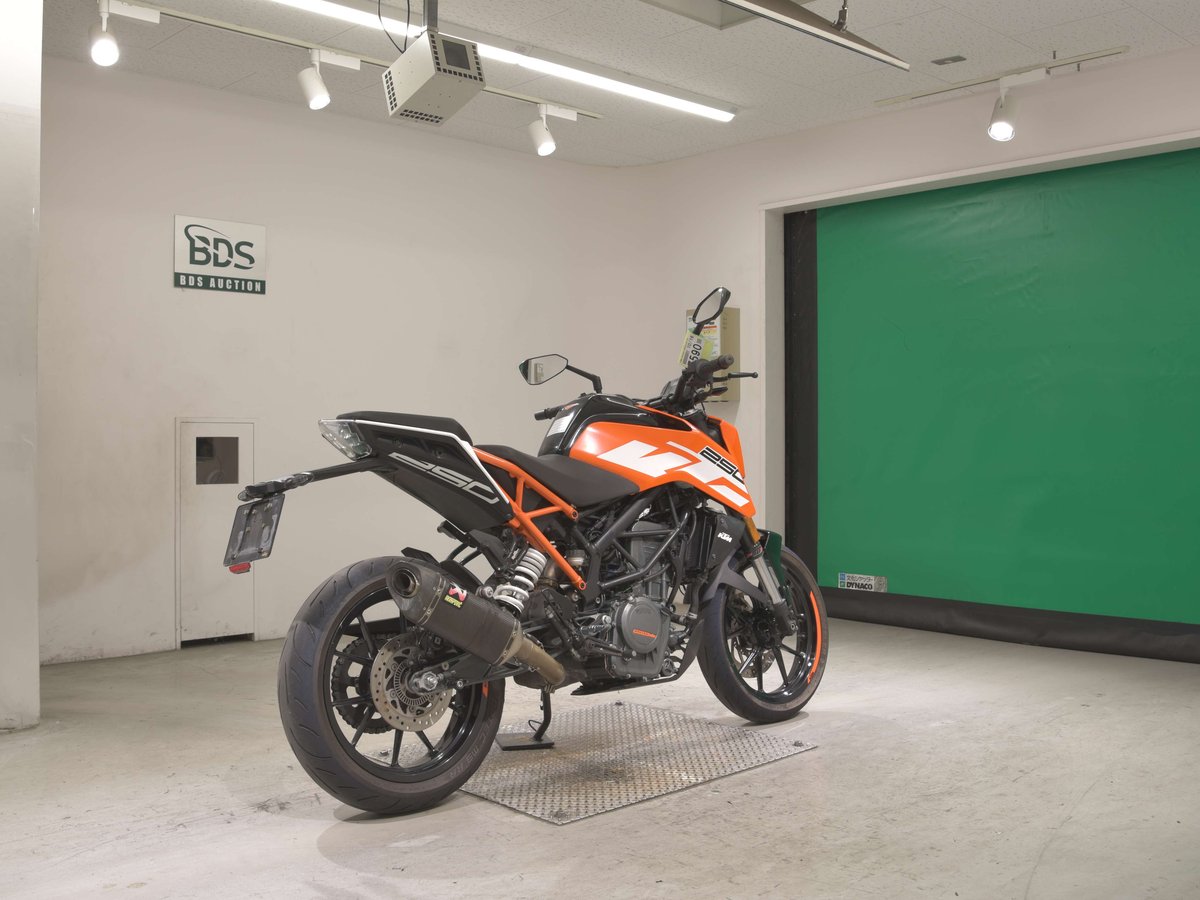 KTM 250 DUKE 2017, рама VBKJPE401HC023318 – мотоцикл из Японии с аукциона BDS, фото 5