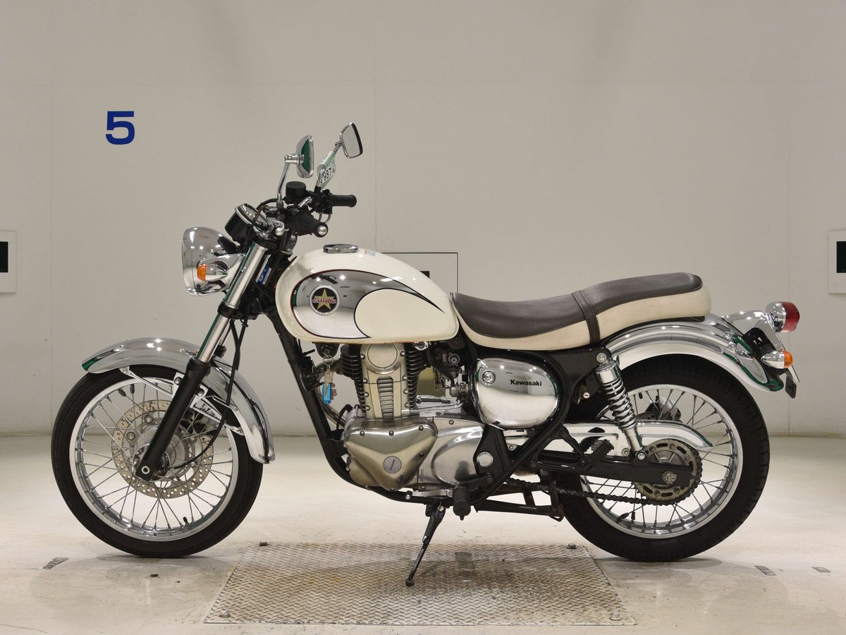 Kawasaki ESTRELLA RS, рама BJ250A-071217 – мотоцикл из Японии с аукциона BDS, фото 2